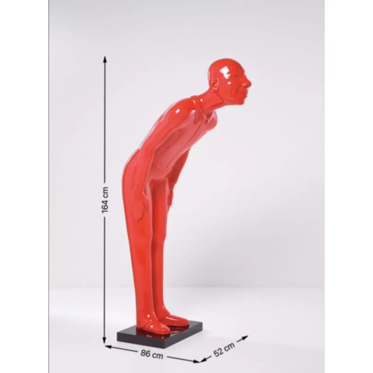 Deko Figur Welcome Guests Red Xl