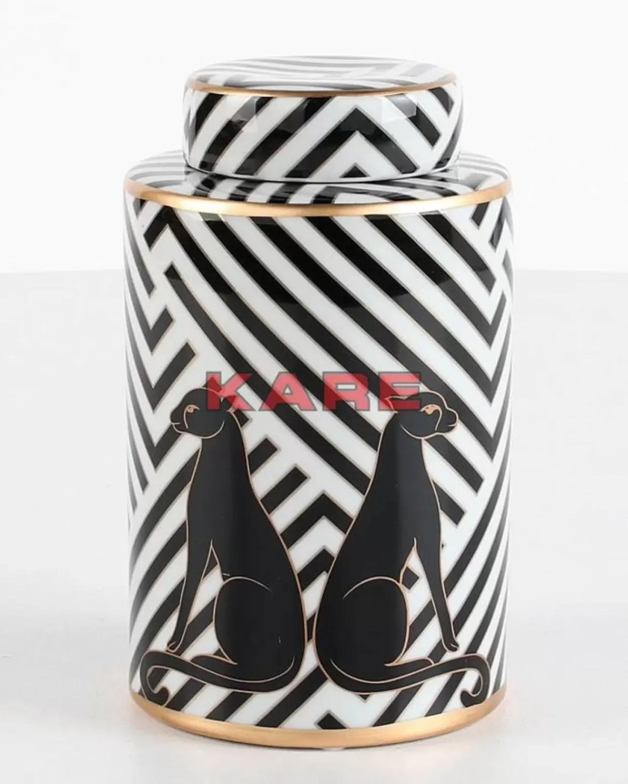 Deko Gefas Panther 25Cm