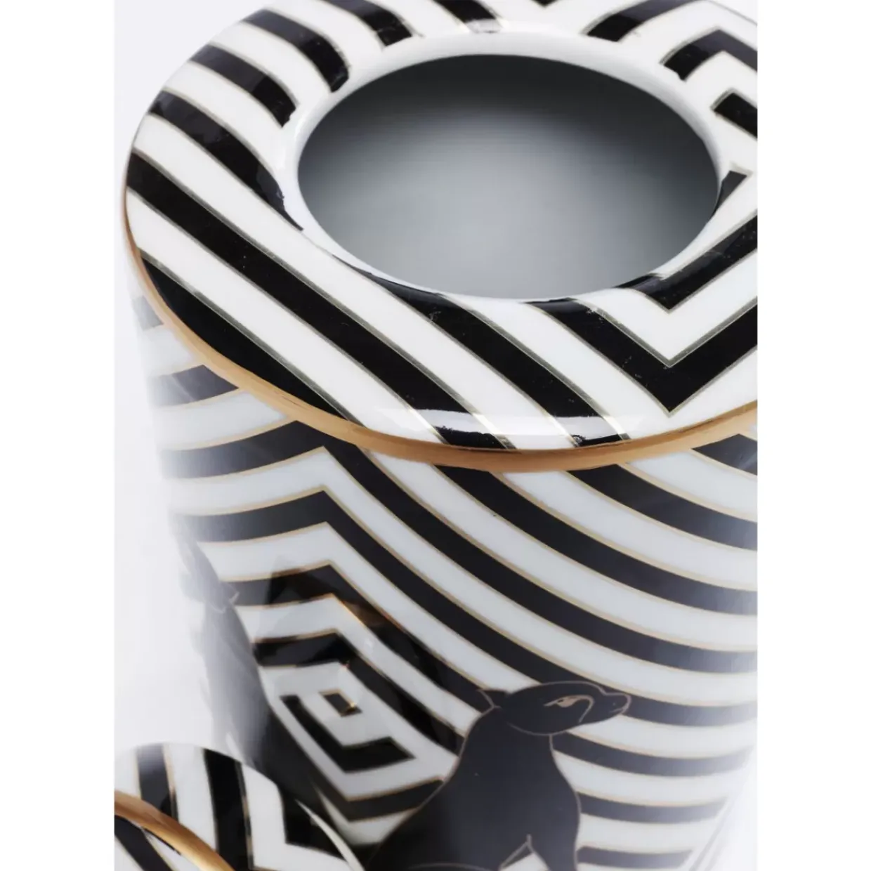 Deko Gefas Panther 25Cm