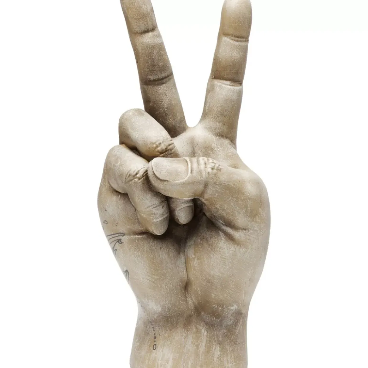 Deko Hand Victory Tattoo Eye 36Cm