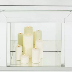 Deko Kamin Crystal 71X70Cm