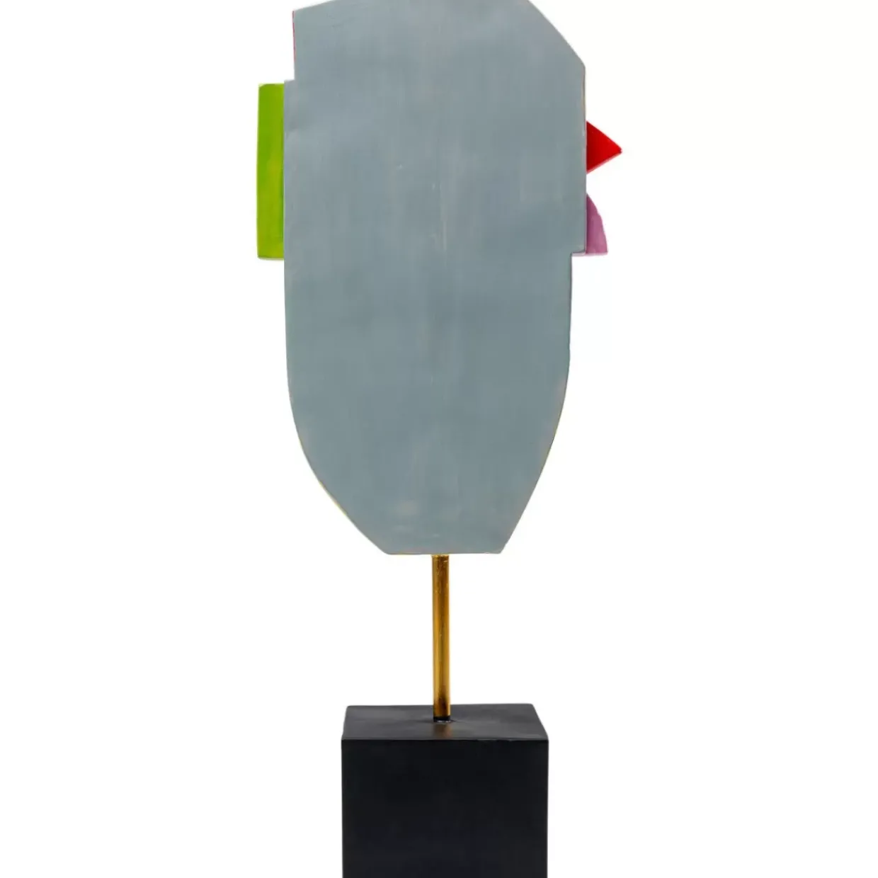 Deko Objekt Abstract Face Multicolour 52Cm