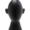 Deko Objekt Abstract Face Schwarz 34Cm