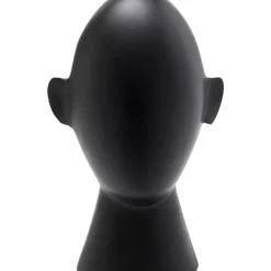 Deko Objekt Abstract Face Schwarz 34Cm