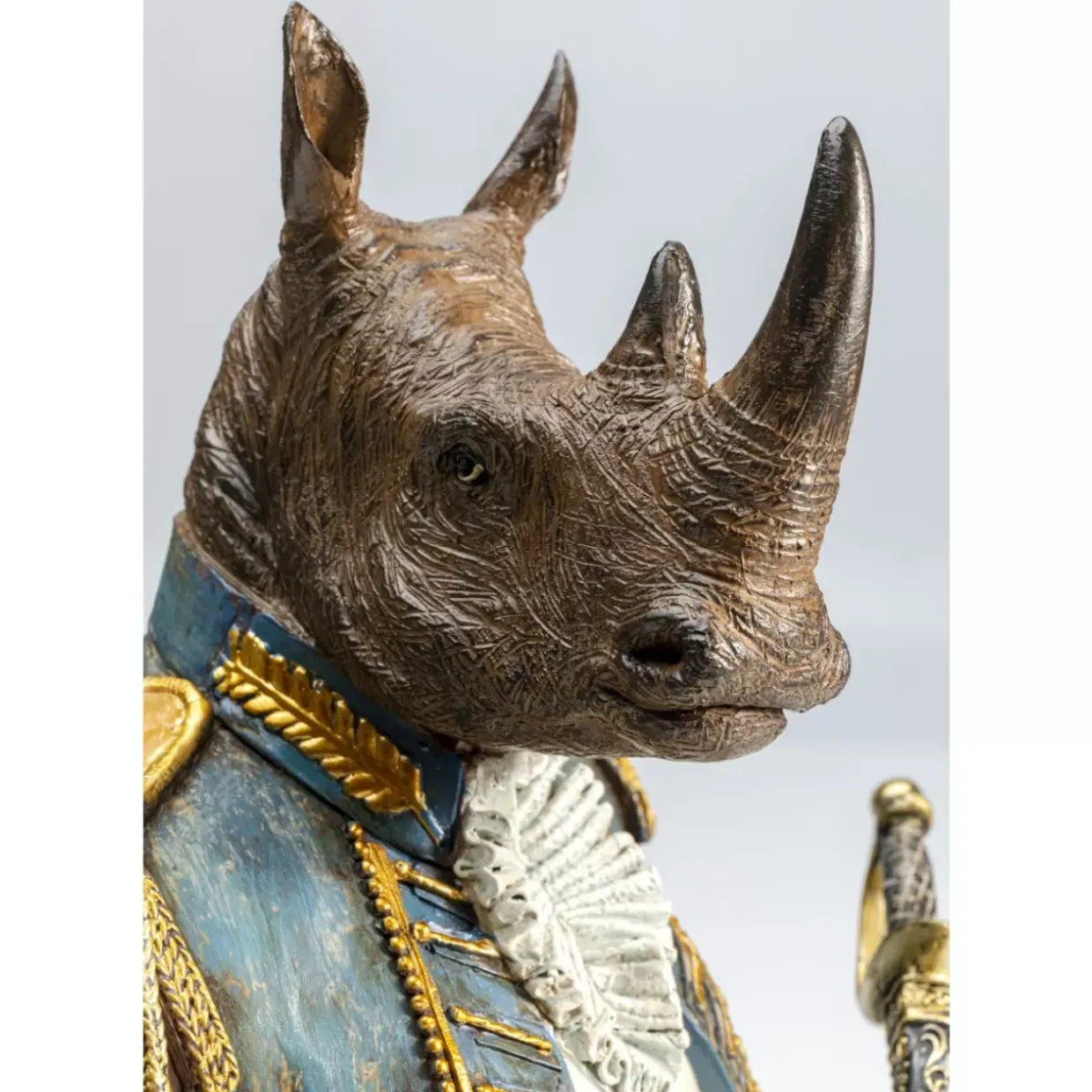 Deko Objekt Angry Sir Rhino