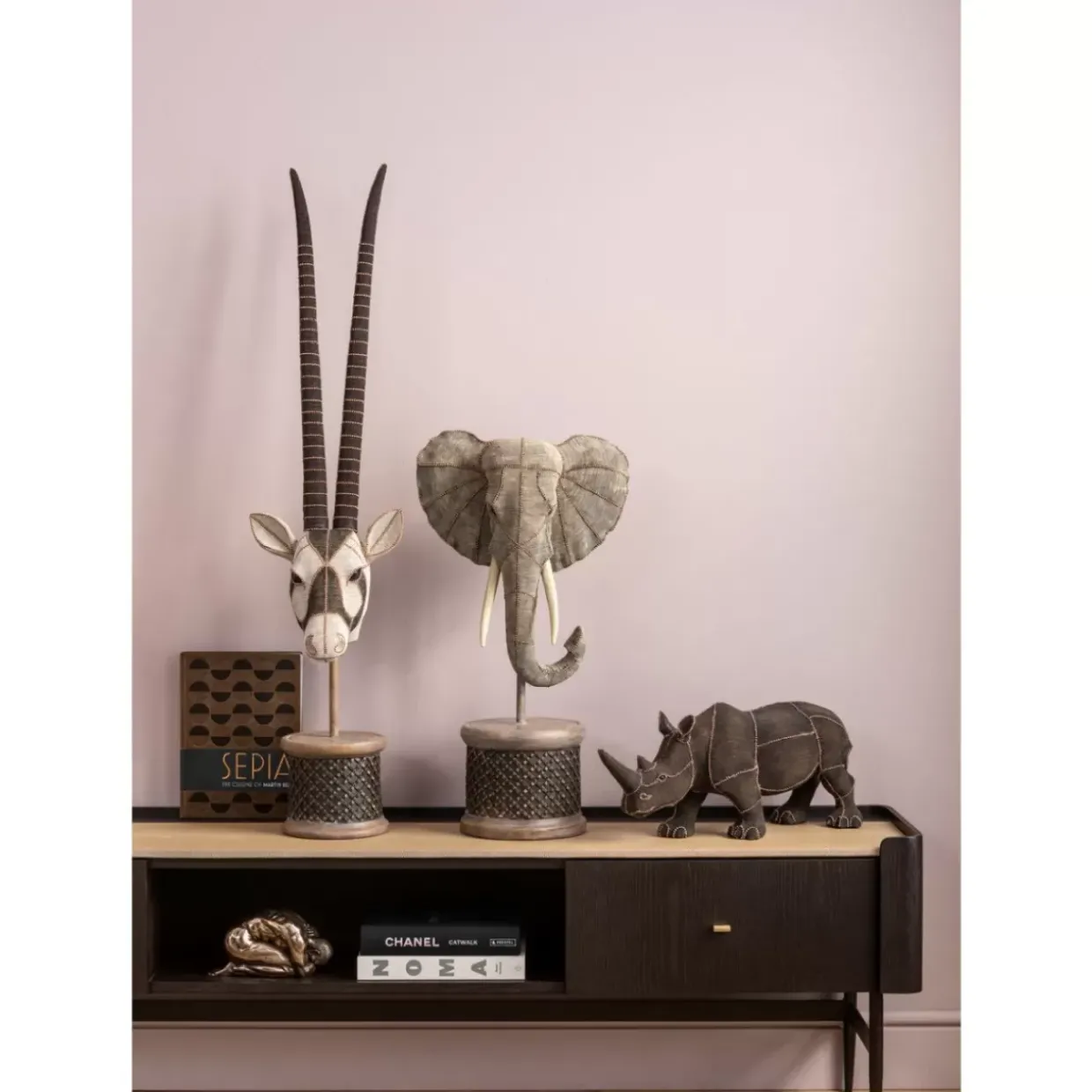 Deko Objekt Antelope Head Pearls 124