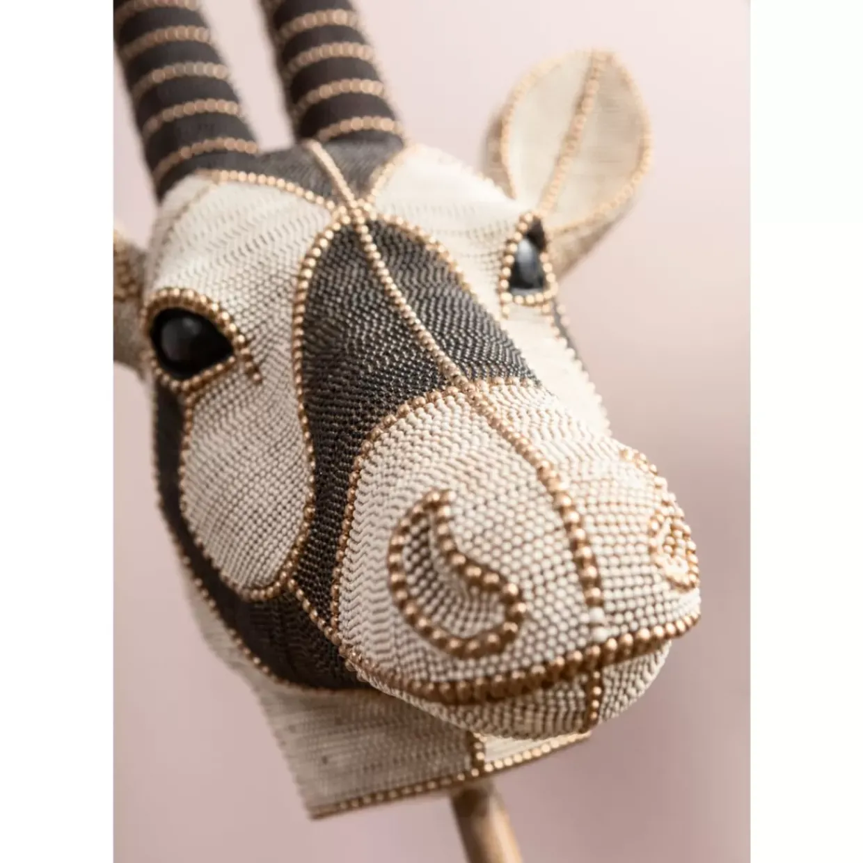 Deko Objekt Antelope Head Pearls 124
