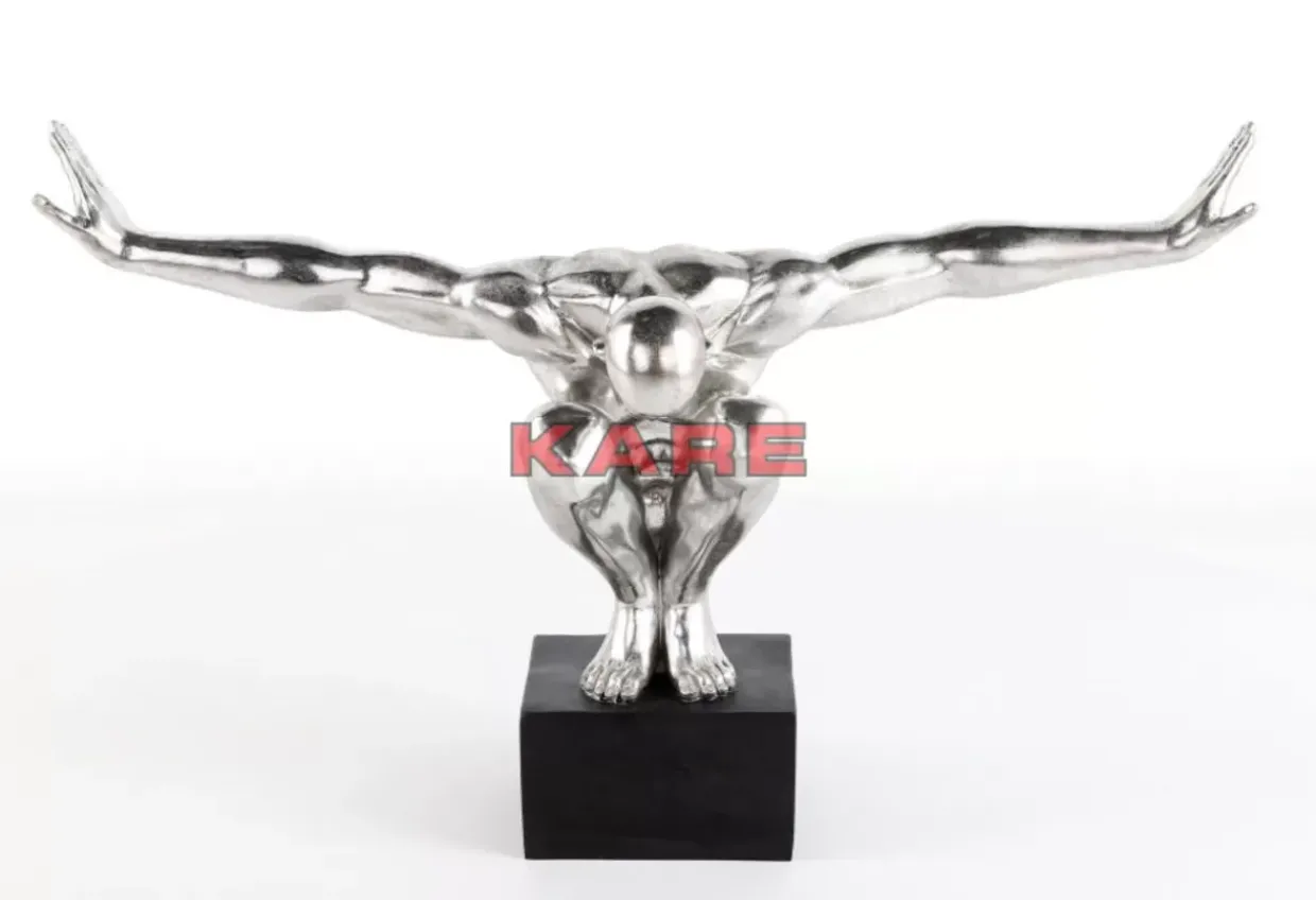 Deko Objekt Athlete Xl Silber