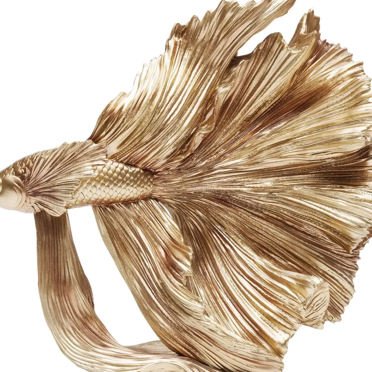 Deko Objekt Betta Fish Gold Klein