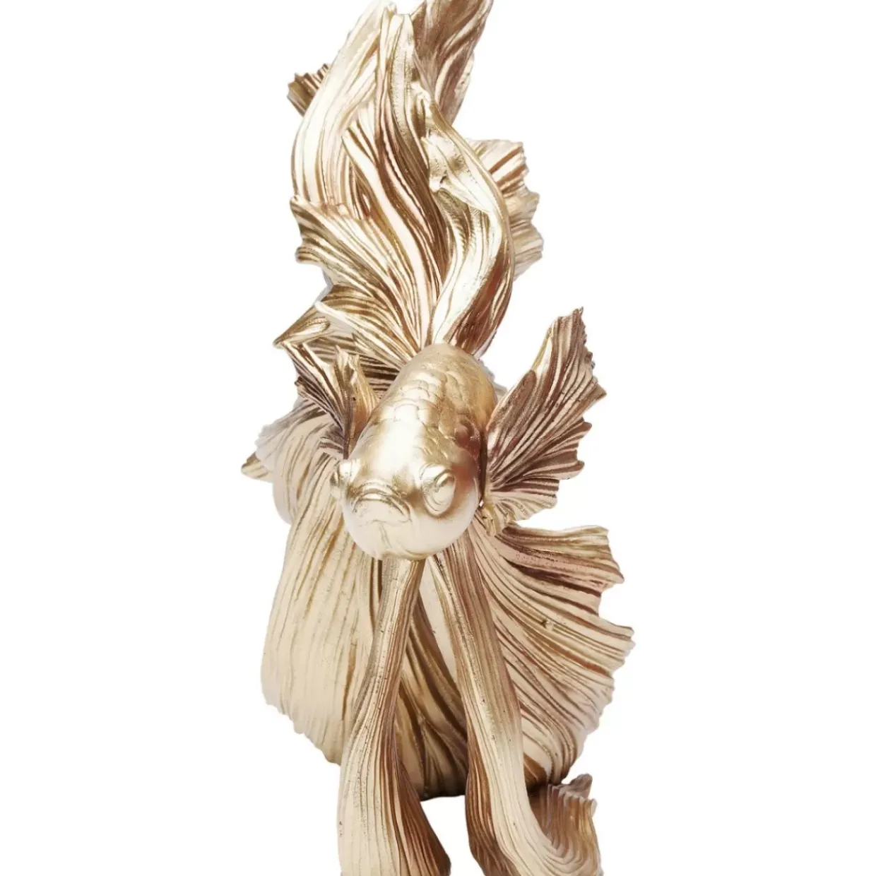 Deko Objekt Betta Fish Gold Klein