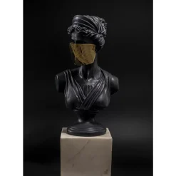 Deko Objekt Busto Masked Lady 50Cm