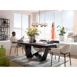 Deko Objekt Chess Transparent 60X60Cm