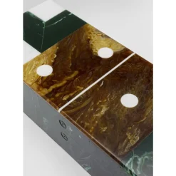 Deko Objekt Domino Grun 21X5Cm