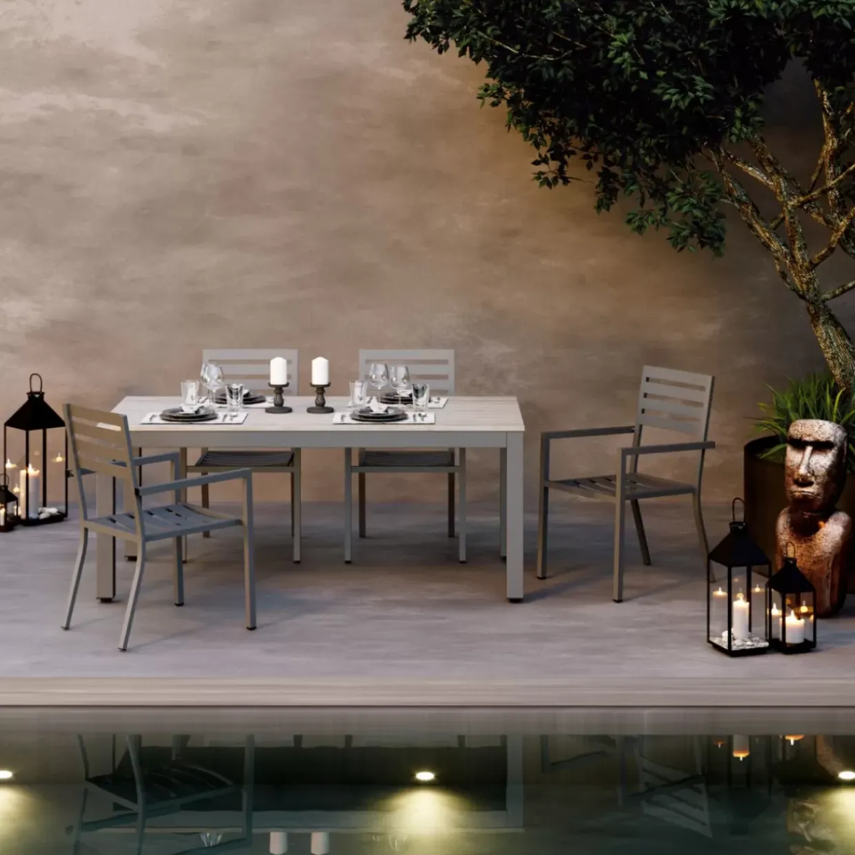 Deko Objekt Easter Island 59Cm