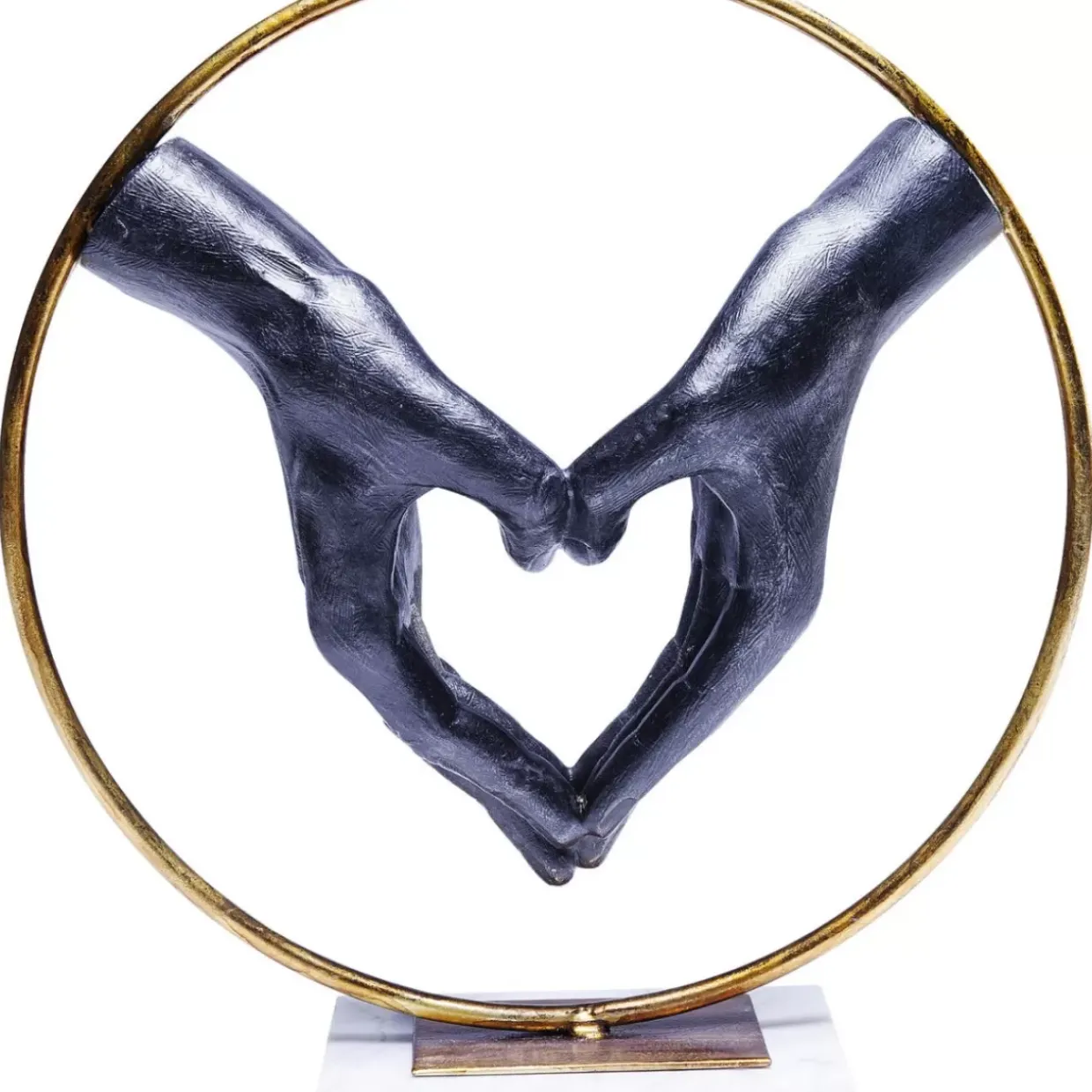 Deko Objekt Elements Heart Hand 33,5Cm