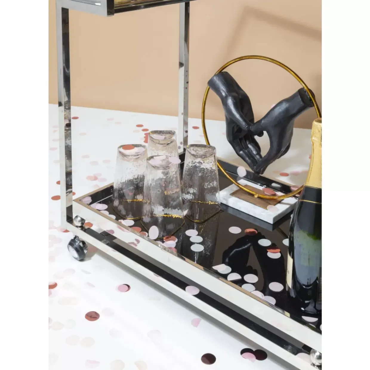 Deko Objekt Elements Heart Hand 33,5Cm