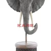 Deko Objekt Elephant Head Pearls 76