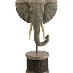 Deko Objekt Elephant Head Pearls 76