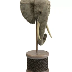 Deko Objekt Elephant Head Pearls 76