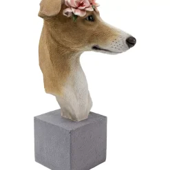 Deko Objekt Fiori Greyhound 47Cm