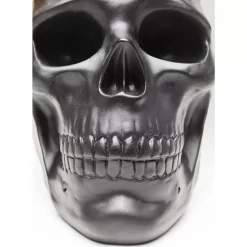 Deko Objekt Flower Skull 22Cm