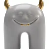 Deko Objekt Funny Teeth Grau 15Cm