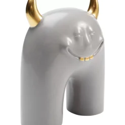 Deko Objekt Funny Teeth Grau 15Cm