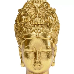 Deko Objekt Goddess Head Gold 39Cm