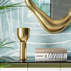 Deko Objekt Golden Face 36Cm