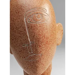 Deko Objekt Half A Face 30Cm