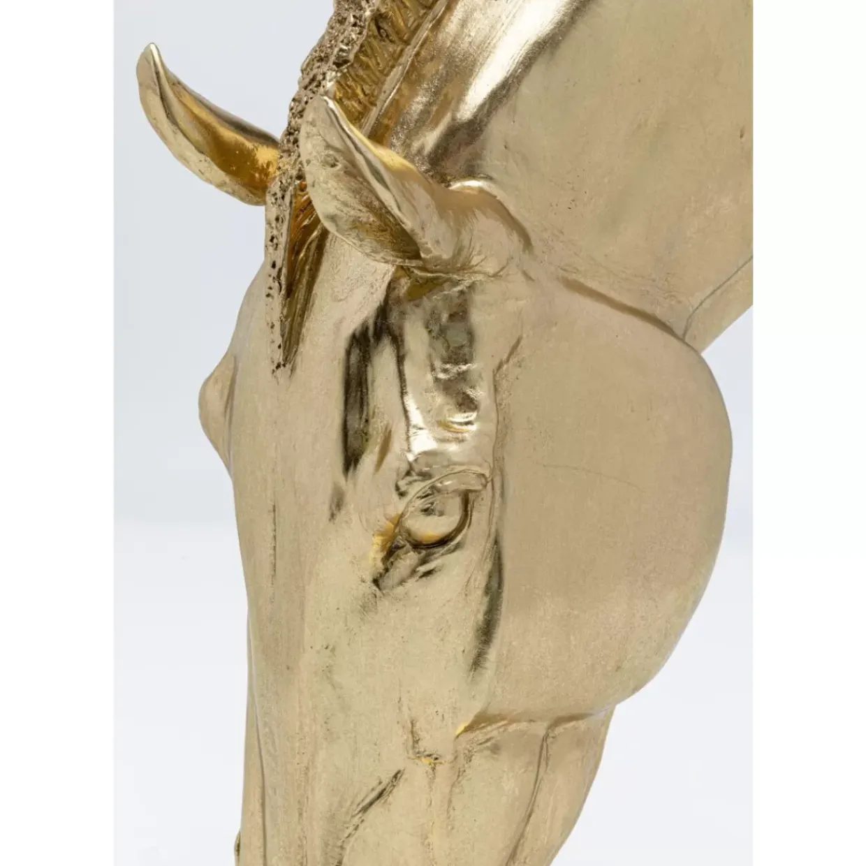 Deko Objekt Horse Face Gold 57Cm
