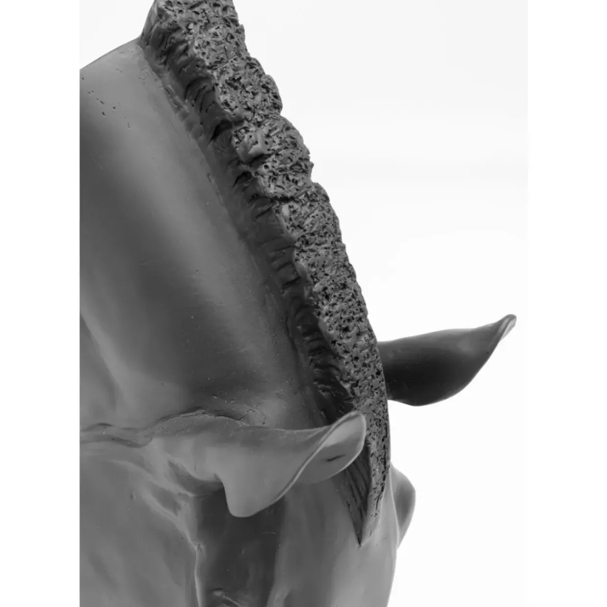 Deko Objekt Horse Face Schwarz 57Cm