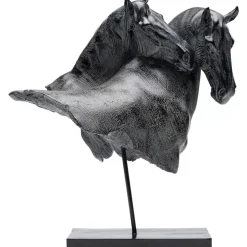Deko Objekt Horse Pair 47Cm