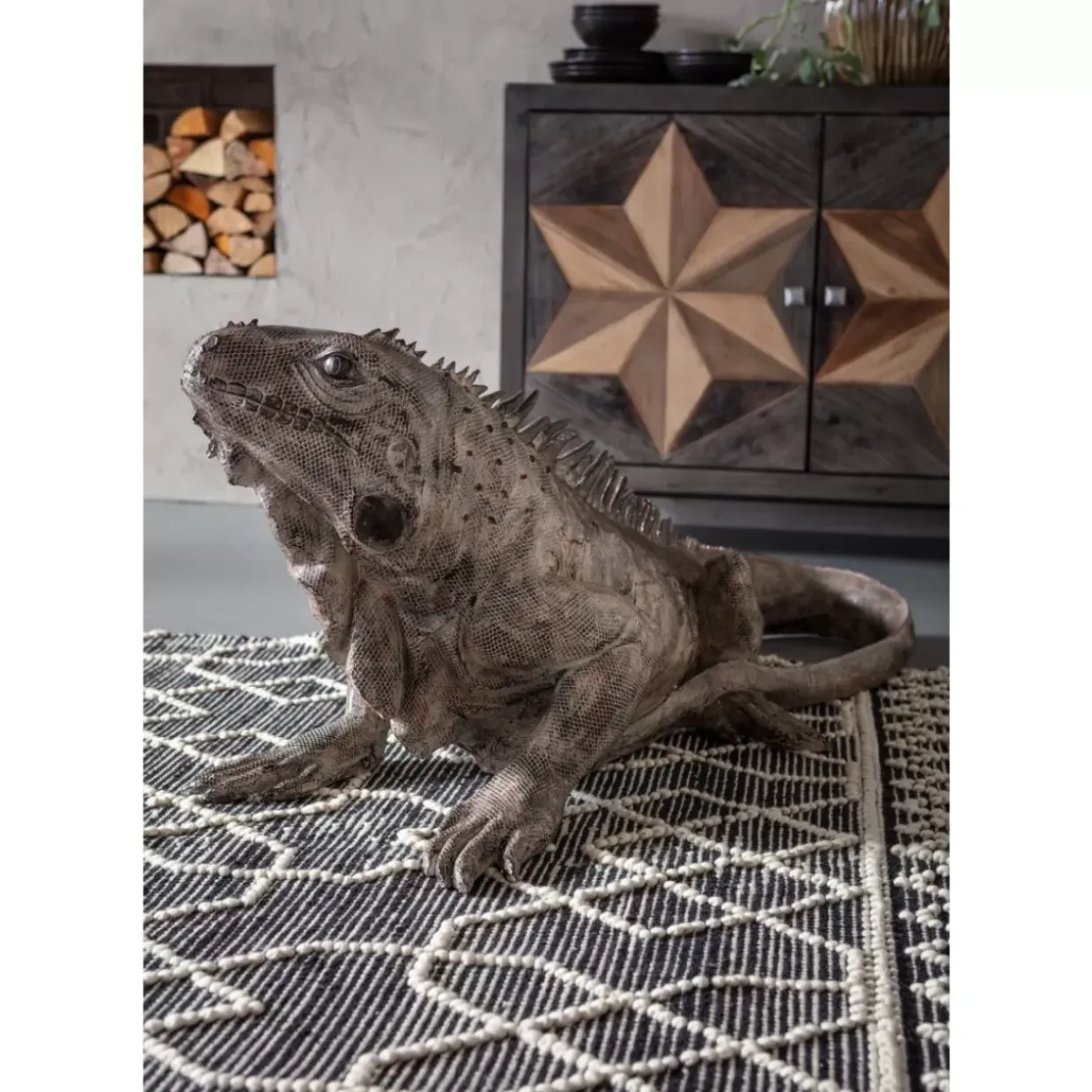 Deko Objekt Iguana 135Cm