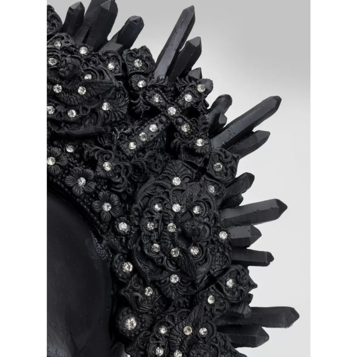 Deko Objekt King Skull Schwarz