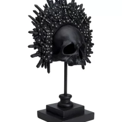 Deko Objekt King Skull Schwarz