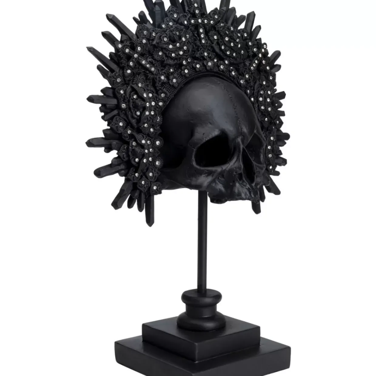 Deko Objekt King Skull Schwarz
