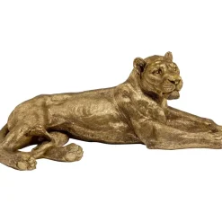 Deko Objekt Lion Gold 113Cm
