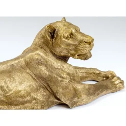 Deko Objekt Lion Gold 113Cm