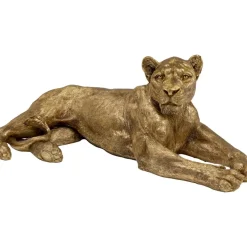 Deko Objekt Lion Gold 113Cm