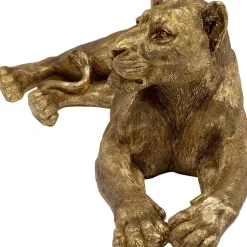 Deko Objekt Lion Gold 113Cm