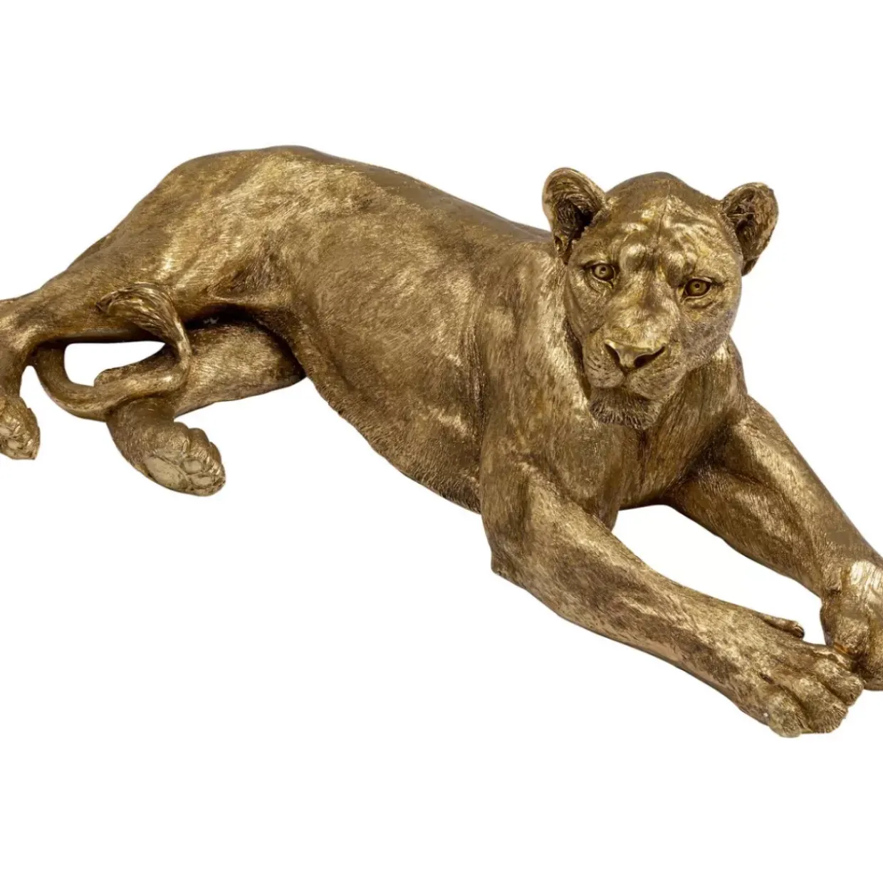 Deko Objekt Lion Gold 113Cm
