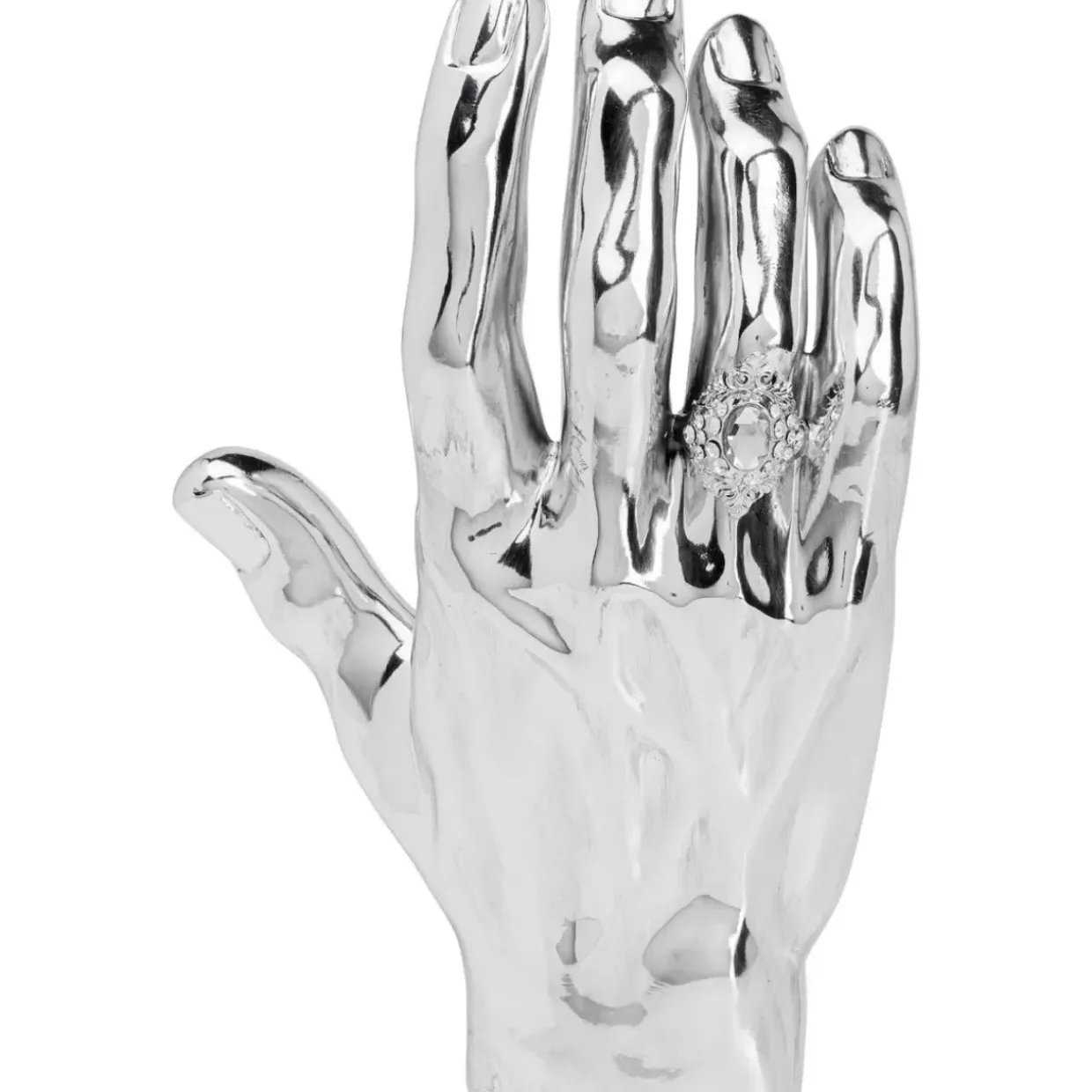 Deko Objekt Mano Diamond Ring Silber