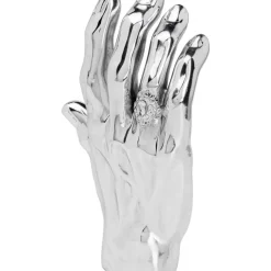 Deko Objekt Mano Diamond Ring Silber