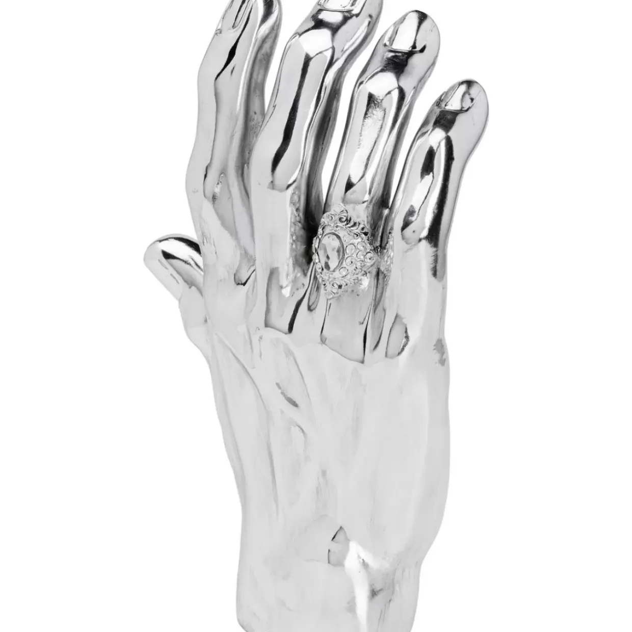 Deko Objekt Mano Diamond Ring Silber