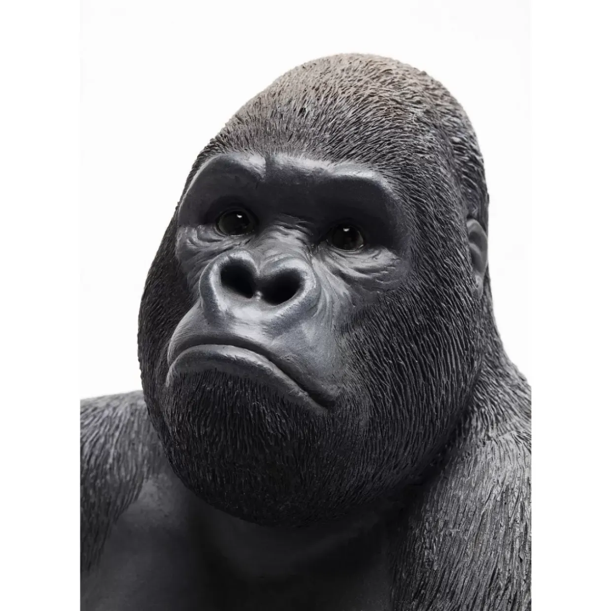 Deko Objekt Monkey Gorilla Side Medium Schwarz