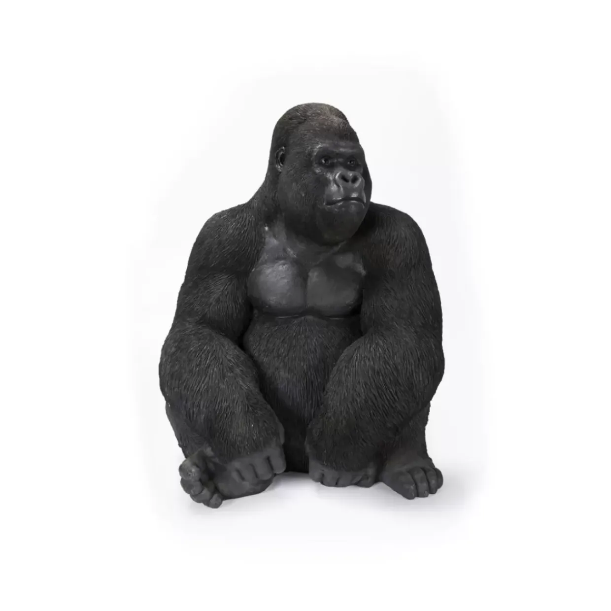 Deko Objekt Monkey Gorilla Side Xl Schwarz