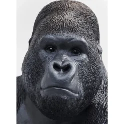 Deko Objekt Monkey Gorilla Side Xl Schwarz