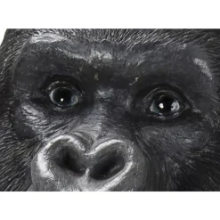 Deko Objekt Monkey Gorilla Side Xl Schwarz