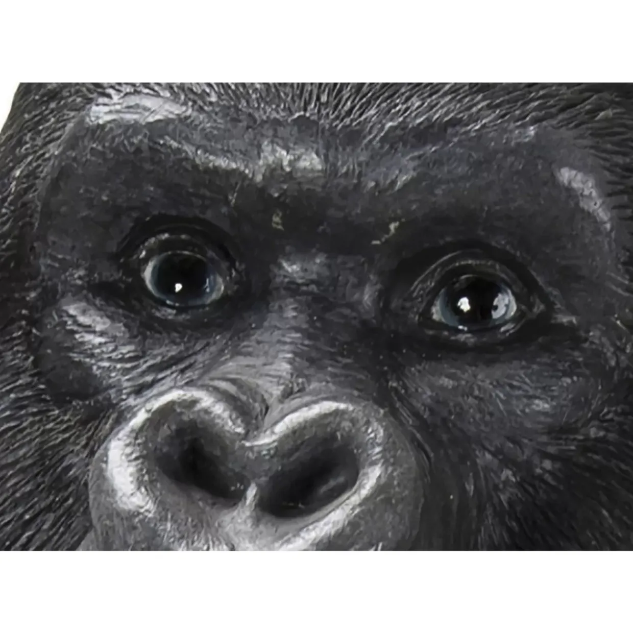 Deko Objekt Monkey Gorilla Side Xl Schwarz